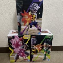 ハンターハンター フィギュア GI編 ヒソカ キルア ゴン 3体セットのサムネイル