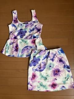 花柄　セットアップのサムネイル