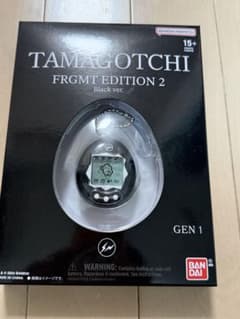 オリジナル　たまごっち　 FRGMT EDITION 2 Black ver. FRAGMENT × たまごっち 《Original Tamagotchi》第2弾のWEB抽選販売が