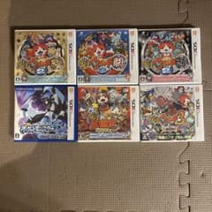 ニンテンドー3DS 妖怪ウォッチ ポケモン ソフト6本セット ニンテンドー3DS 妖怪ウォッチ ポケモン ソフト6本セット - メルカリ