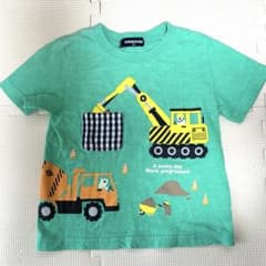 kladskap クレードスコープ 重機 Tシャツ 100cmのサムネイル