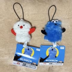 新品タグ付き　パペットスンスン指パペット2個セット　スンスン ノンノン　指人形