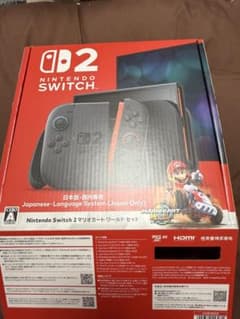 Nintendo Switch 2 日本語専用 マリオカート8デラックス付きのサムネイル