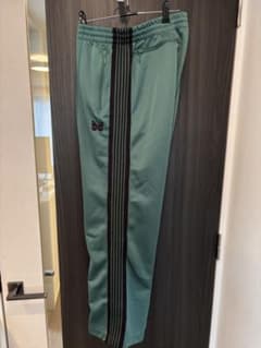 Needles ニードルス トラックパンツ M サージグリーン - メルカリ