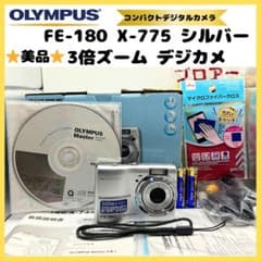 ★極美品★ 【単三電池使用可】オリンパス FE-180 AF 3x コンデジのサムネイル