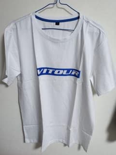 VITOUR Tシャツ XLサイズ ホワイト ヴィツアー タイヤ ロゴ入りのサムネイル