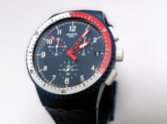swatch スウォッチ クロノグラフ メンズ SUSN405 美品 - メルカリ
