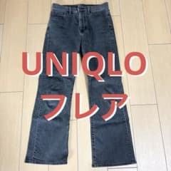 ジ*ン様 UNIQLO/ユニクロ フレアジーンズ デニム レディース メンズのサムネイル