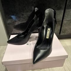 DIANAブラックレザー ハイヒールのサムネイル