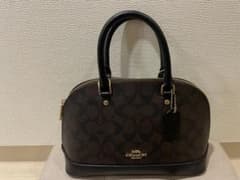 【美品】 COACH シグネチャー ドーム型 ハンドバッグのサムネイル