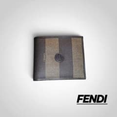 FENDI フェンディ ペカン柄 二つ折り財布 ヴィンテージ イタリア製のサムネイル