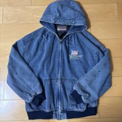 Us companyフルジップパーカー　美品　アメカジ 短丈　値下げokのサムネイル