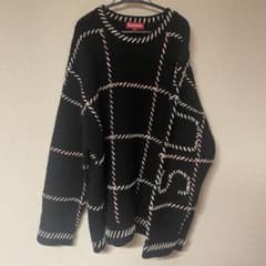 【XL】supreme 23SS QUILT STITCH SWEATERのサムネイル