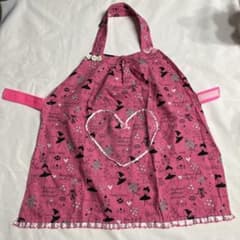 キッズ エプロン バレエ柄 ピンクのサムネイル