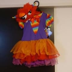 値下げ！！ハロウィン　衣装　レインボーモンスターのサムネイル