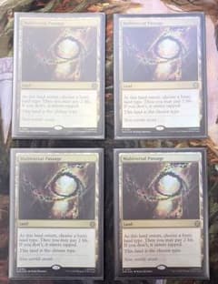 MTG スパイダーマン マルチバースへの通り道 英語版 foil 4枚セット