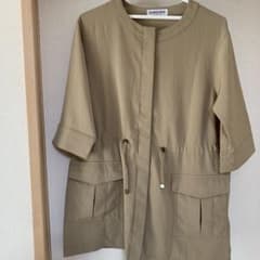 GEORGES RECH ノーカラージャケット ベージュのサムネイル