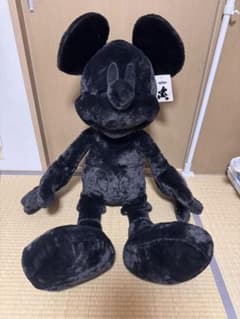 コストコ　ミッキー ぬいぐるみ　ブラック　約100cm コストコ ミッキー ぬいぐるみ ブラック ビッグサイズ