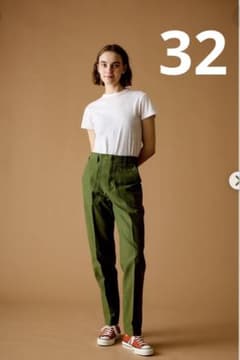 Shinzone BAKER PANTS グリーン S 32のサムネイル