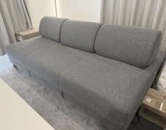 IKEA イケア ソファベッド FLOTTEBO フロッテボー グレー - メルカリ