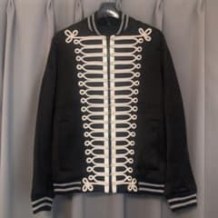 美品 Dior HOMME ディオールオム　ナポレオンジャケット ブラック 44 Dior homme ディオールオム ナポレオン ジャケット サイズ44 超
