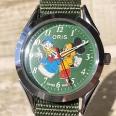 オリス Oris メンズ腕時計 アンティーク ビンテージ 手巻き グリーン レアのサムネイル