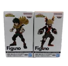 新品】僕のヒーローアカデミア 緑谷出久 爆豪勝己 Figuno 2体セット