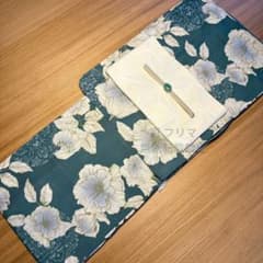 古都情緒漂う深緑の芍薬浴衣セット 本日限定セール‼️古都情緒漂う深緑の芍薬浴衣セット - メルカリ