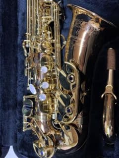 美品　ほぼ未使用品　yanagisawa A-wo20 アルトサックス　ブロンズのサムネイル