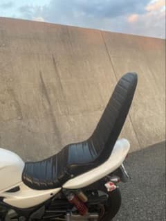 バイク用 三段シート ブラックのサムネイル