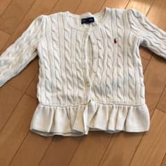 ラルフローレン ペプラムカーディガンのサムネイル