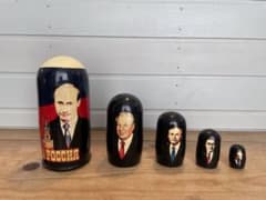 20年前 歴代ロシア大統領マトリョーシカ - メルカリ