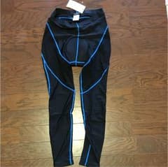 サイクルパンツ、Mサイズ、メンズ、タグ付き、ブルーステッチのサムネイル