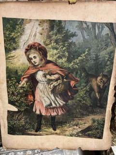 アンティーククロモス 赤ずきんちゃん 激レア 貴重 - メルカリ