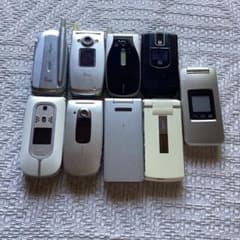 ☆ジャンク☆ au 、ソフトバンク 携帯電話 本体 まとめ売り 9台セット