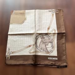 CELINE PARIS 馬具柄 スカーフ バンダナのサムネイル