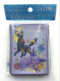 【未開封】　ポケモン　カード　スリーブ　エーフィ　ブラッキー　フラワーのサムネイル