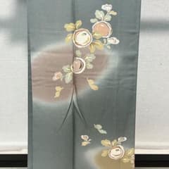 D751 訪問着 縫い紋 万寿菊 金彩 正絹 着物 袷 極美品 - メルカリ