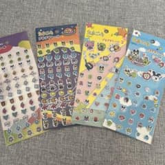 たまごっちシール　プチプチシール4点セット