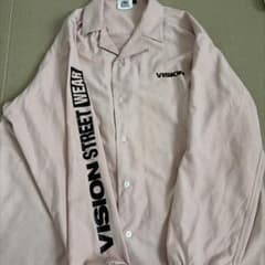 VISION STREET WEAR 長袖シャツ ピンク L.L.のサムネイル