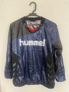 hummel ピステ・ウィンドブレーカー 150サイズ ネイビー/ブラック