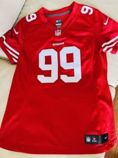 アメフトNFL 49ers ユニフォーム　レディースのサムネイル
