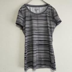 アンダーアーマー 半袖Tシャツ スポーツウェア M HeatGear ボーダーのサムネイル