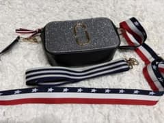 MARC JACOBS ショルダーバッグ ラメ 星柄ストラップのサムネイル