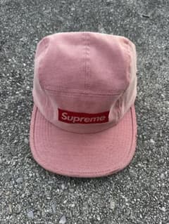 Supreme キャンプキャップ ピンク - メルカリ