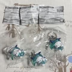 산리오 케로케로 파티 메지루시 액세서리 포차코 3개 세트