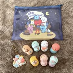 [BT21] 파우치 쿠넛 키 체인 세트 판매