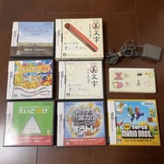 ニンテンドーDS Lite 本体 ホワイト　ソフト6本のサムネイル