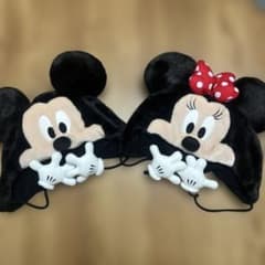 ディズニー ミッキー ミニー ファンキャップ 2個セットのサムネイル
