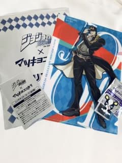 ジョジョ　マツキヨココカラ　クリアファイル　ミニアクリルブロック　カードのサムネイル